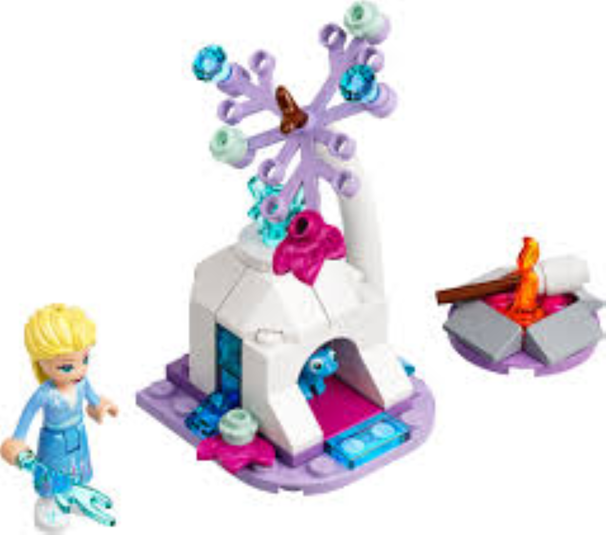 LEGO DISNEY ELSA AND BRUNI @ FOREST CAMP